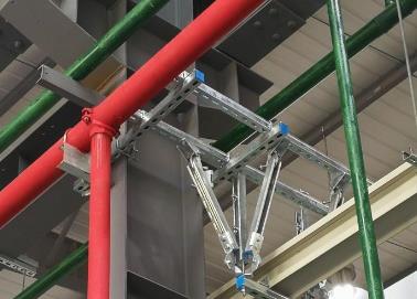 公主岭该抗震支架的整体式支吊架结构协调性好